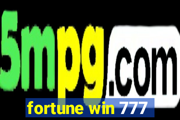 fortune win 777